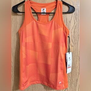 Fila Bright Orange Workout Tank